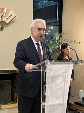 (写真)ビロルIEA事務局長