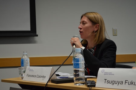 Ms. Colombo, Head of the Health Division, OECD