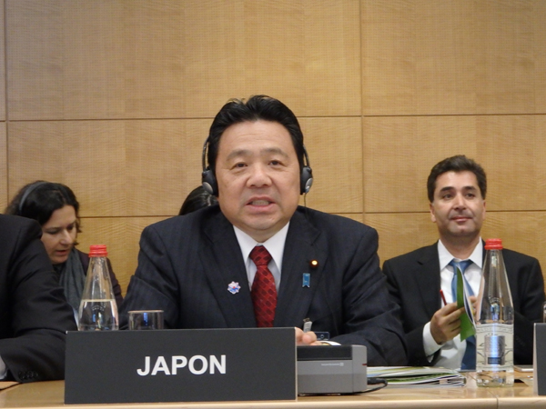 発言を行う佐藤農林水産大臣政務官